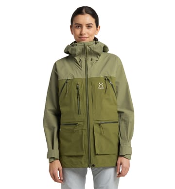 Vassi GTX Pro Jacket Women Olive Green/Thyme Green