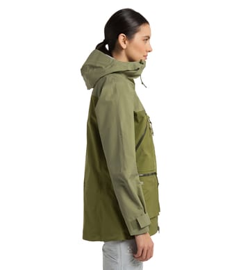 Vassi GTX Pro Jacket Women Olive Green/Thyme Green