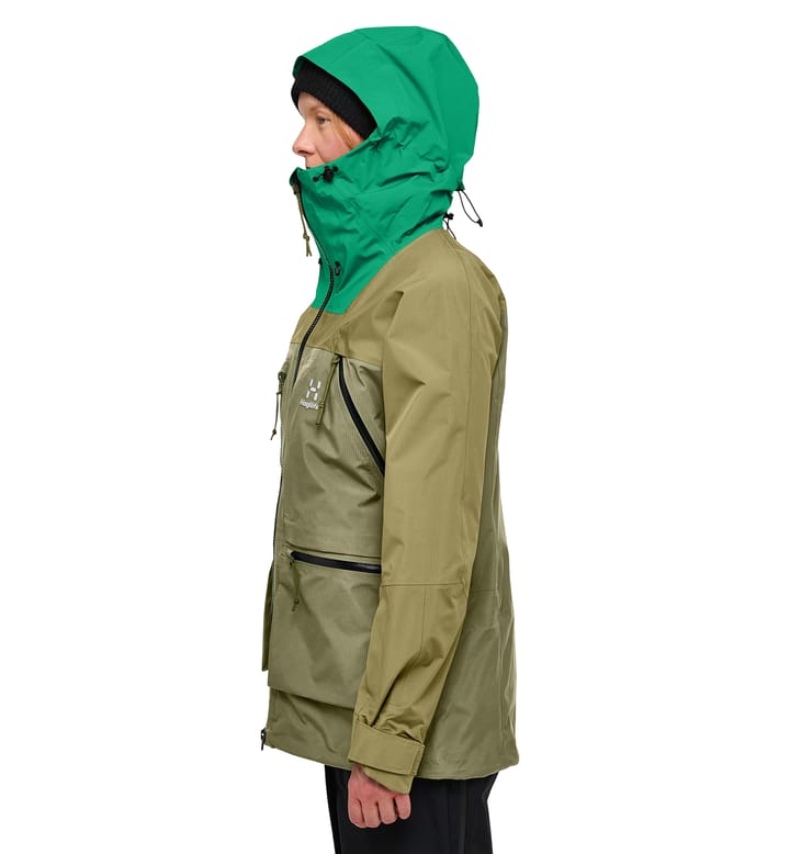 Vassi GTX Pro Jacket Women Thyme Green/Olive Green
