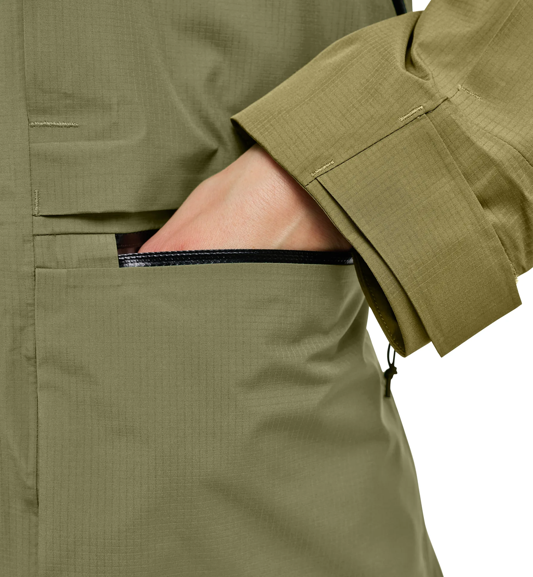 Vassi GTX Pro Jacket Women Thyme Green/Olive Green