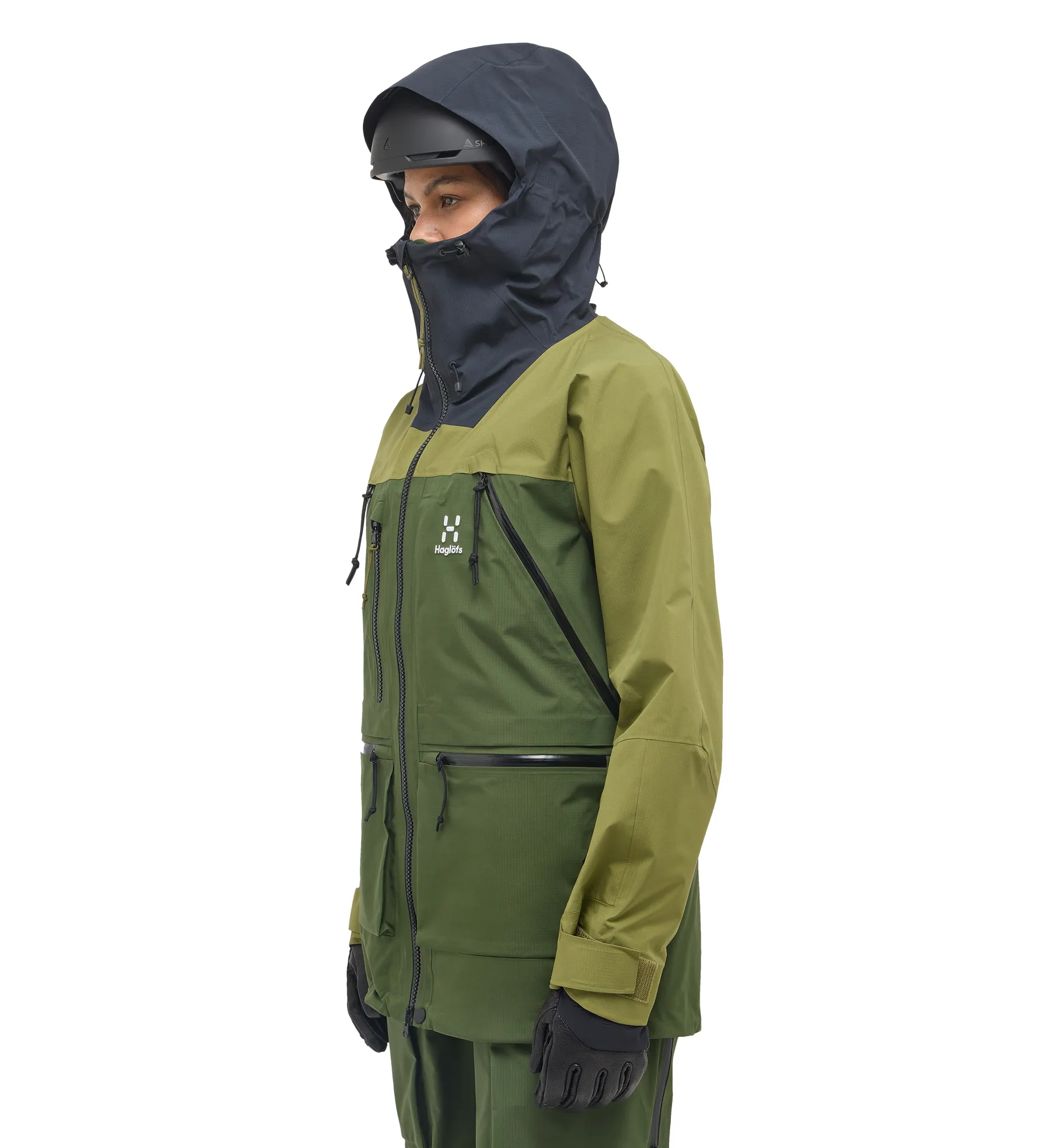 Vassi GTX Pro Jacket Women Seaweed Green/Olive Green