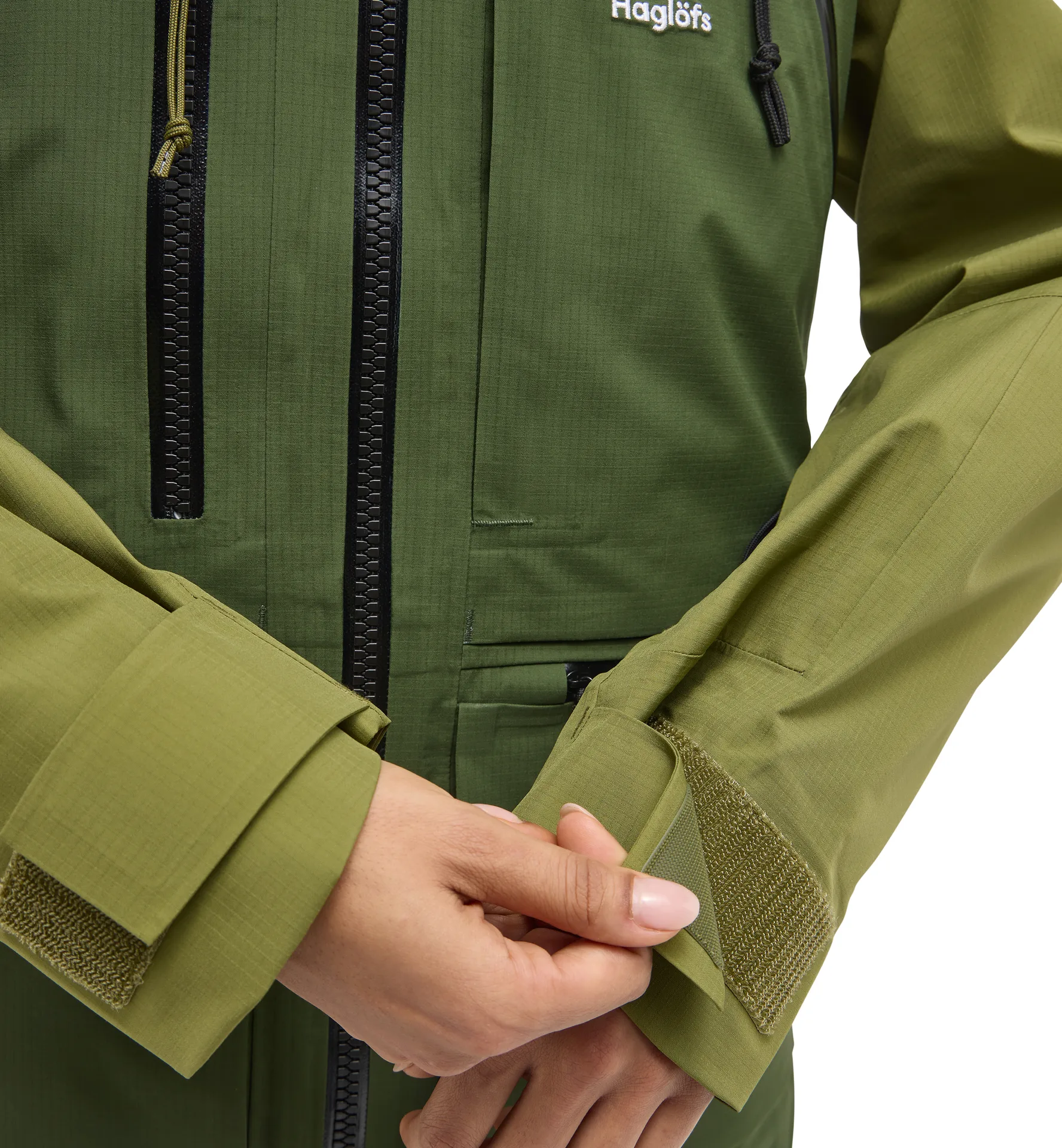 Vassi GTX Pro Jacket Women Seaweed Green/Olive Green