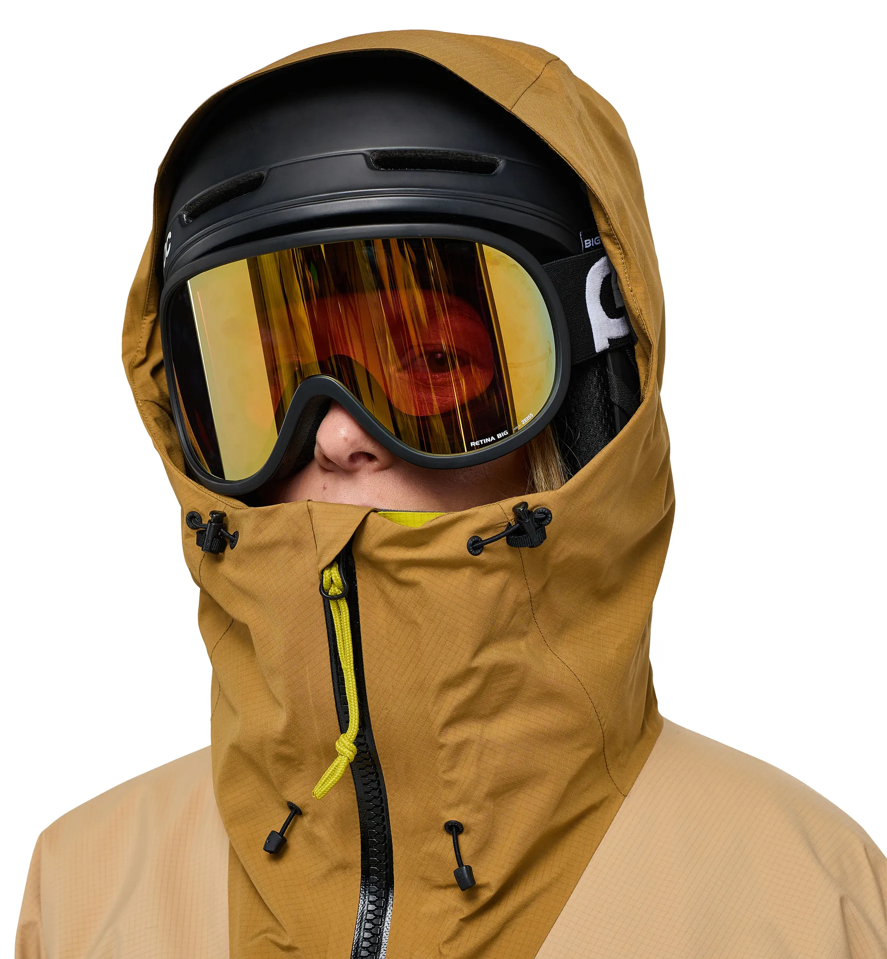 Vassi GTX Pro Jacket Women Sand/Cinnamon Brown