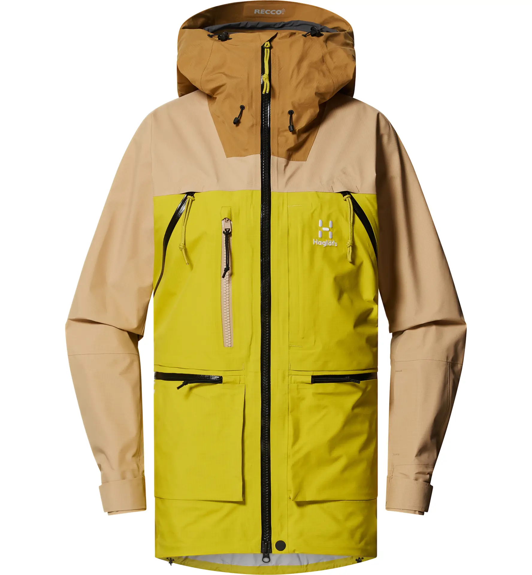 Vassi GTX Pro Jacket Women Sand/Cinnamon Brown