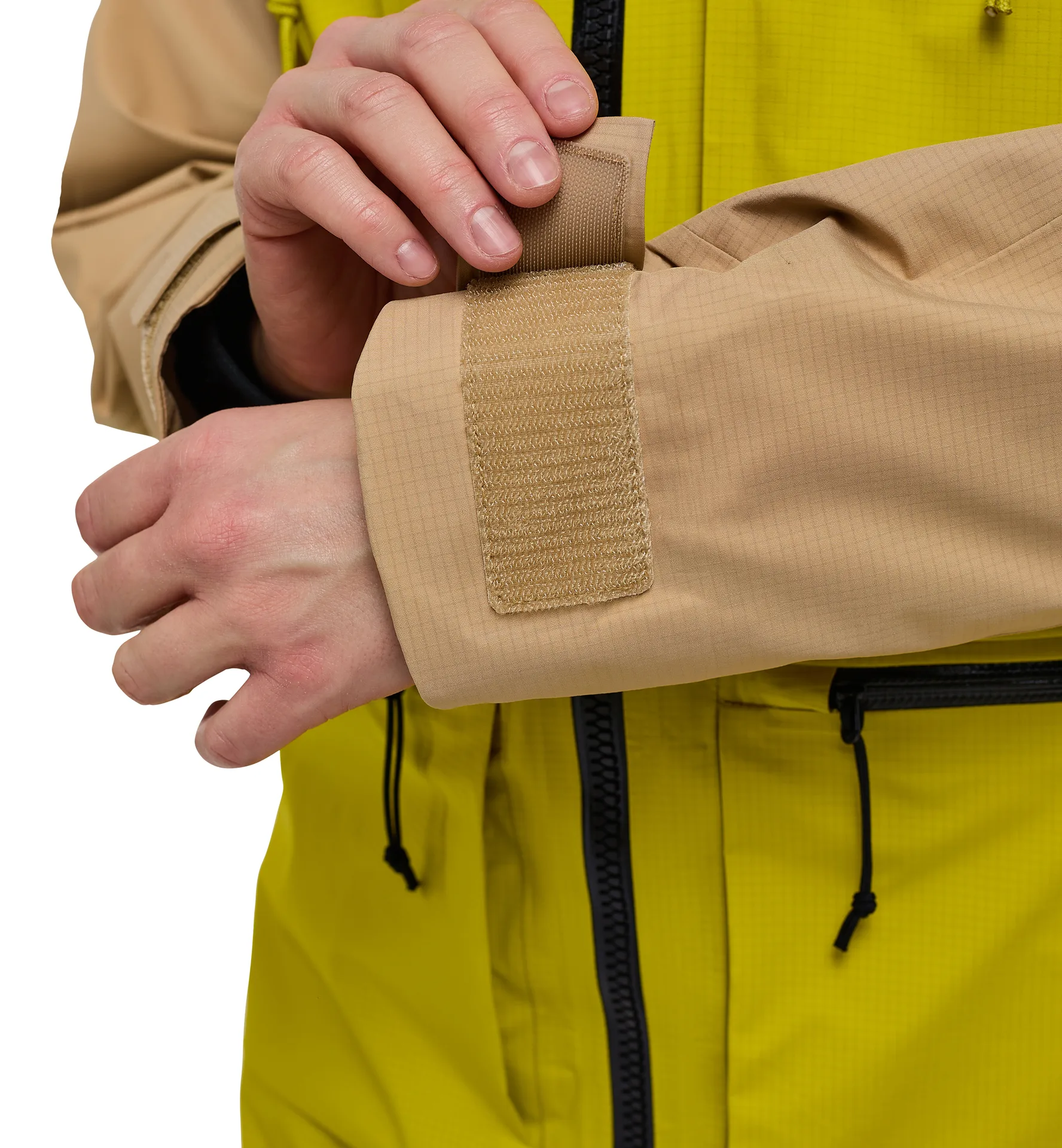 Vassi GTX Pro Jacket Women Sand/Cinnamon Brown