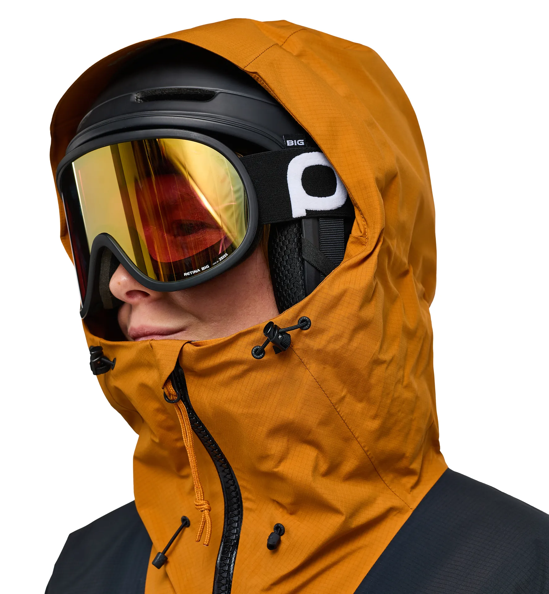 Vassi GTX Pro Jacket Women Golden Brown/True Black