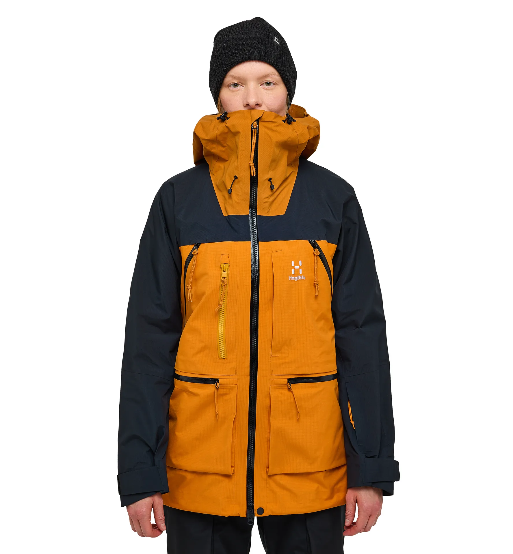 Vassi GTX Pro Jacket Women Golden Brown/True Black