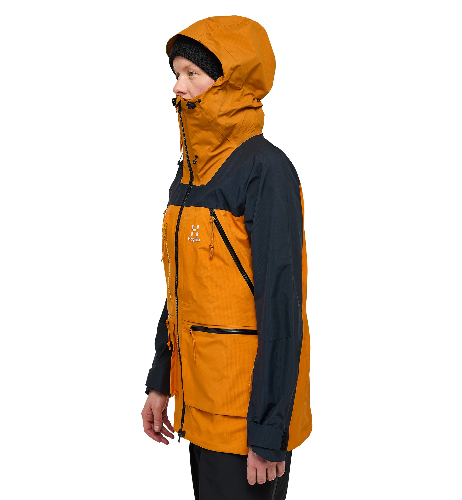 Vassi GTX Pro Jacket Women Golden Brown/True Black