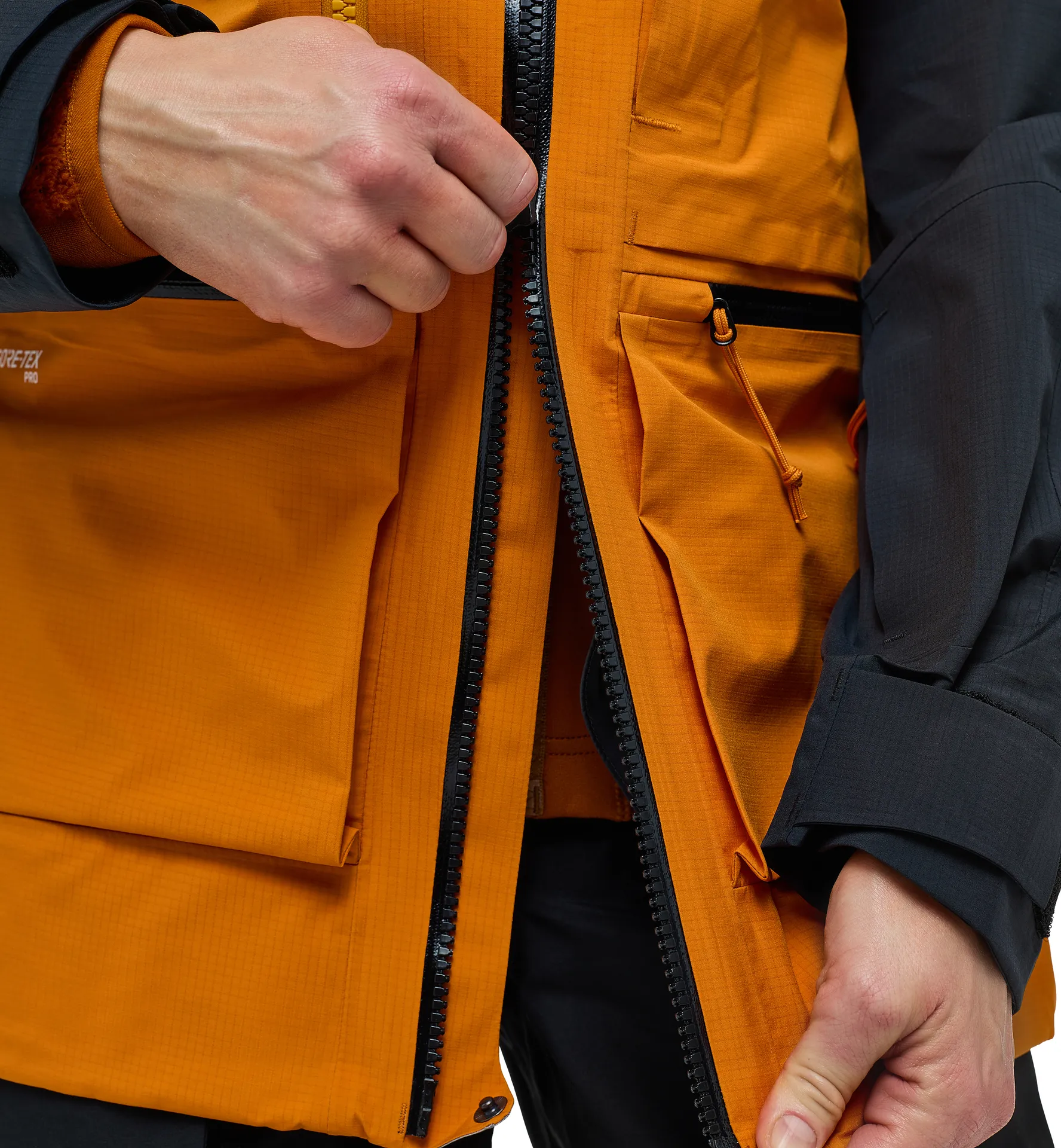 Vassi GTX Pro Jacket Women Golden Brown/True Black