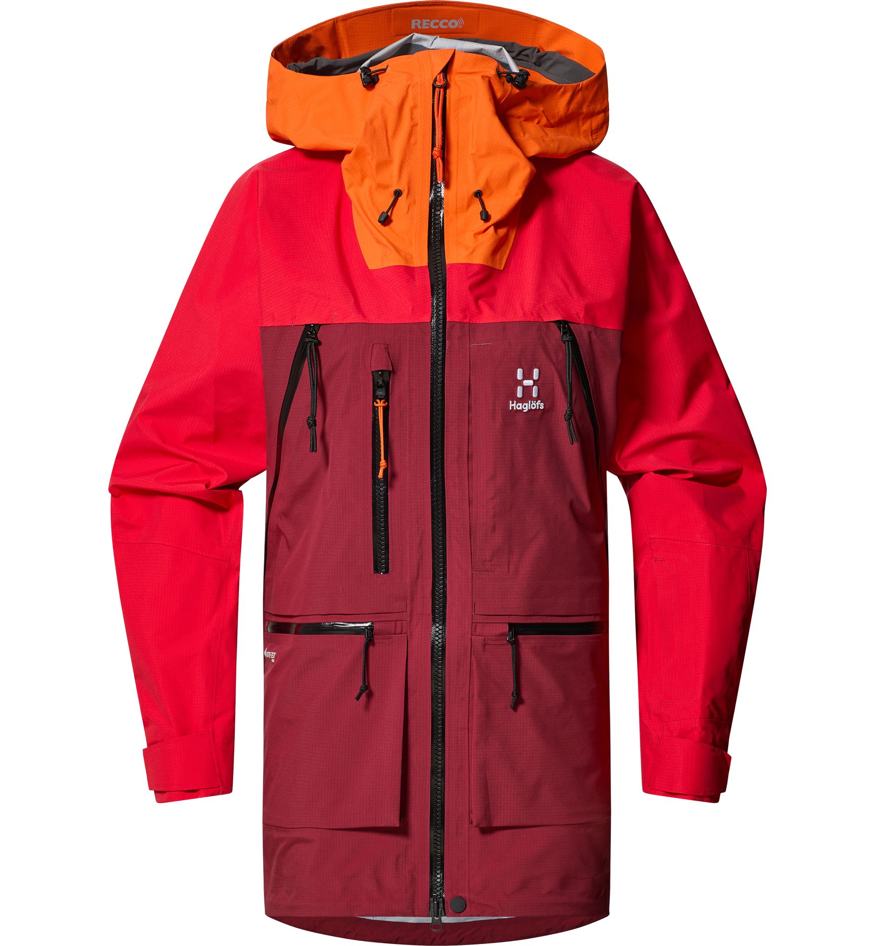 Vassi GTX Pro Jacket Women Carmine Red/Bright Red