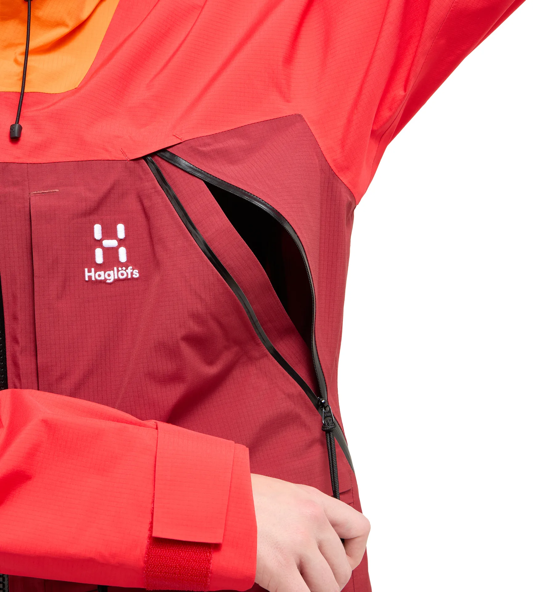 Vassi GTX Pro Jacket Women Carmine Red/Bright Red