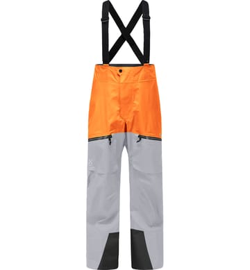 Vassi GTX Pro Pant Men Concrete/Flame Orange