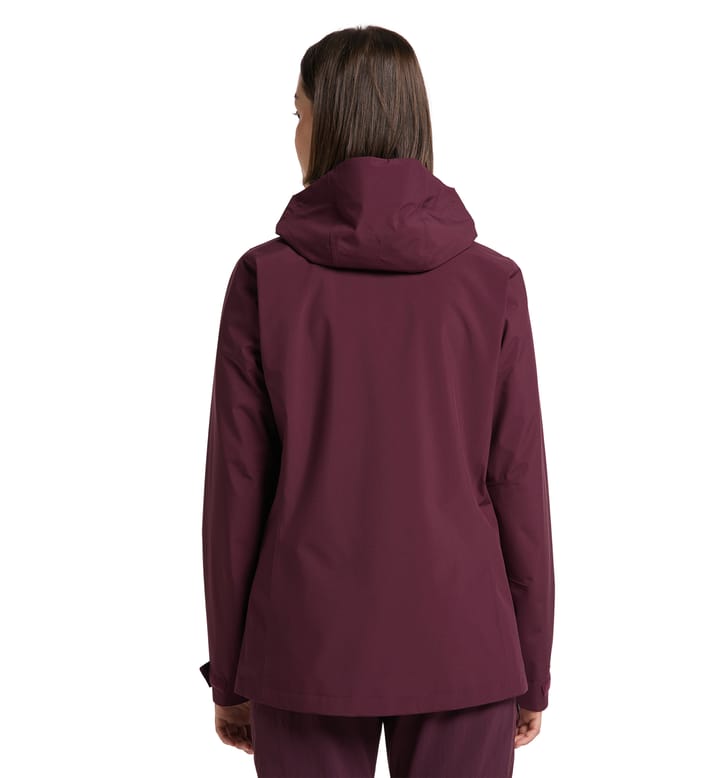 Tjärn Jacket Women Aubergine