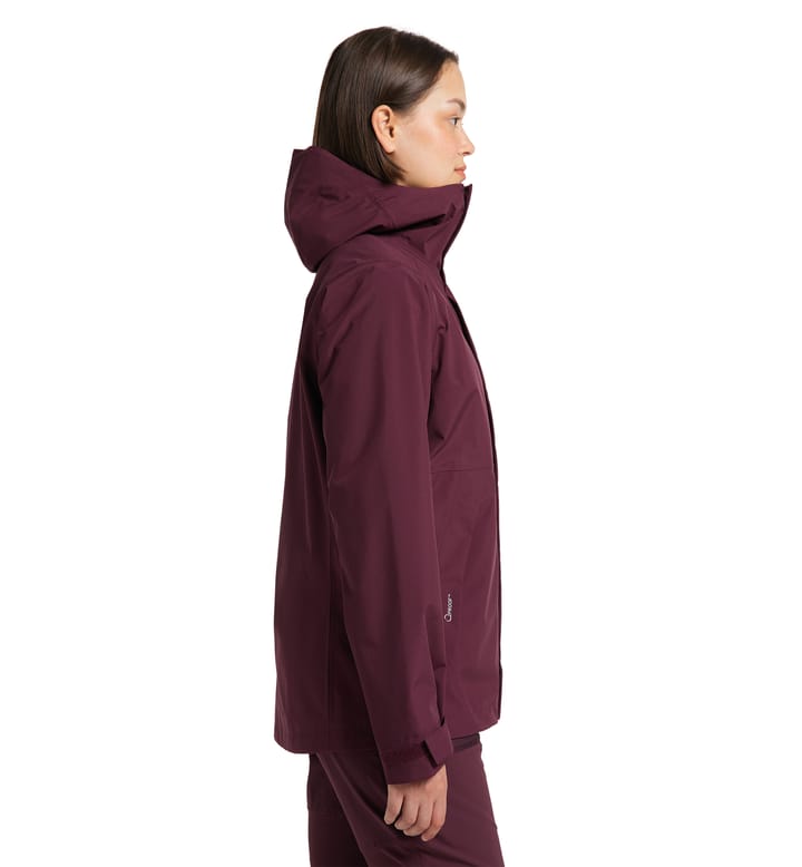 Tjärn Jacket Women Aubergine