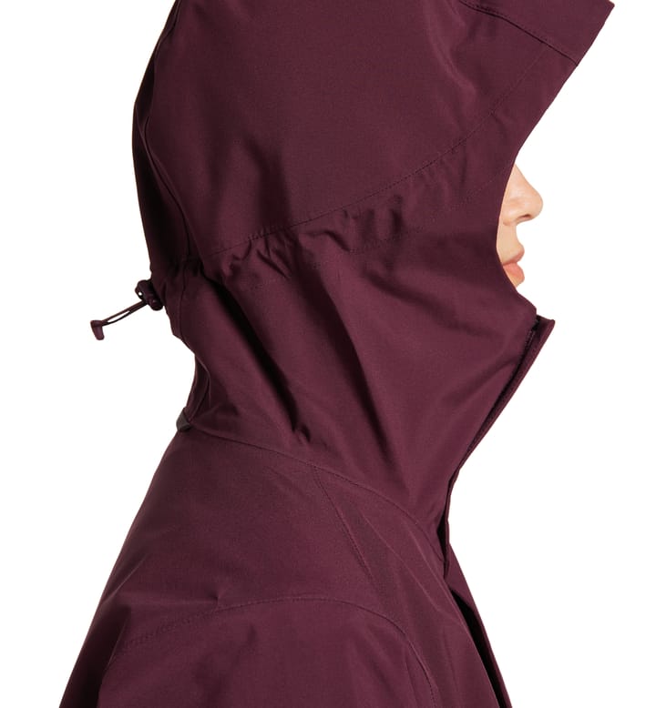 Tjärn Jacket Women Aubergine