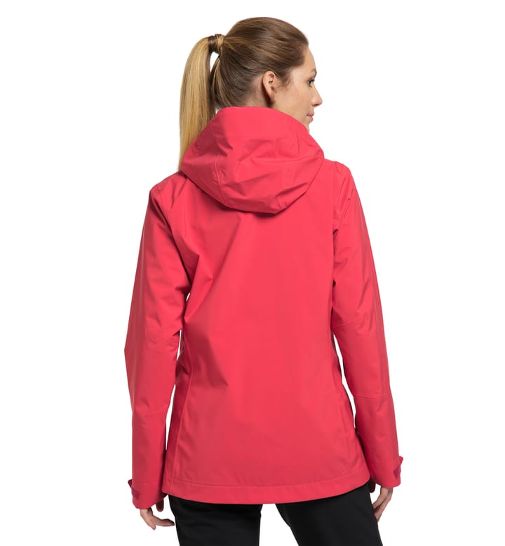 Tjärn Jacket Women Hibiscus Red