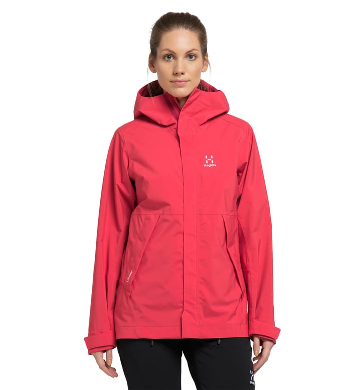 Tjärn Jacket Women Hibiscus Red