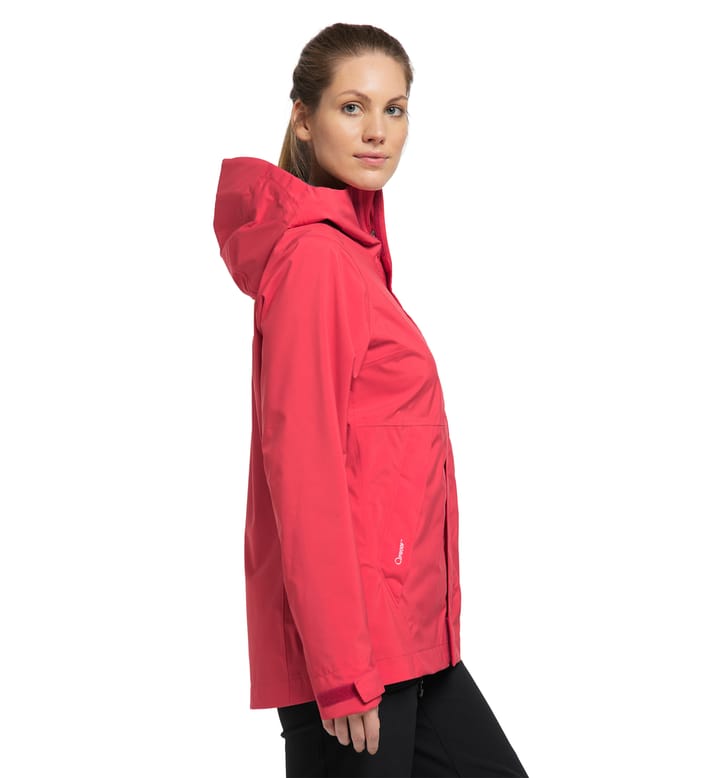 Tjärn Jacket Women Hibiscus Red