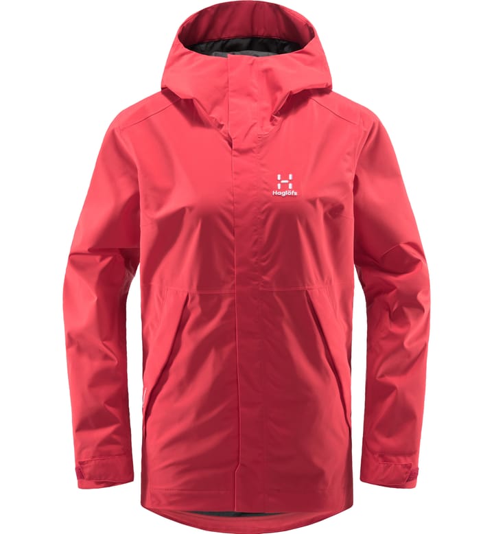 Tjärn Jacket Women Hibiscus Red