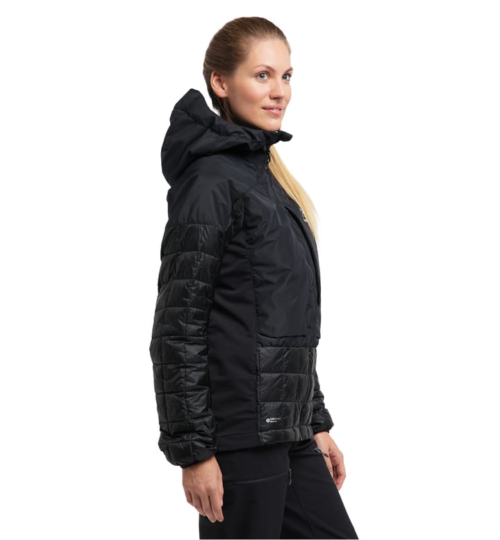 Nordic Mimic Hood Women True Black