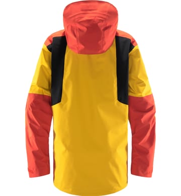 Roc Nordic GTX Pro Jacket Men Pumpkin Yellow/Habanero