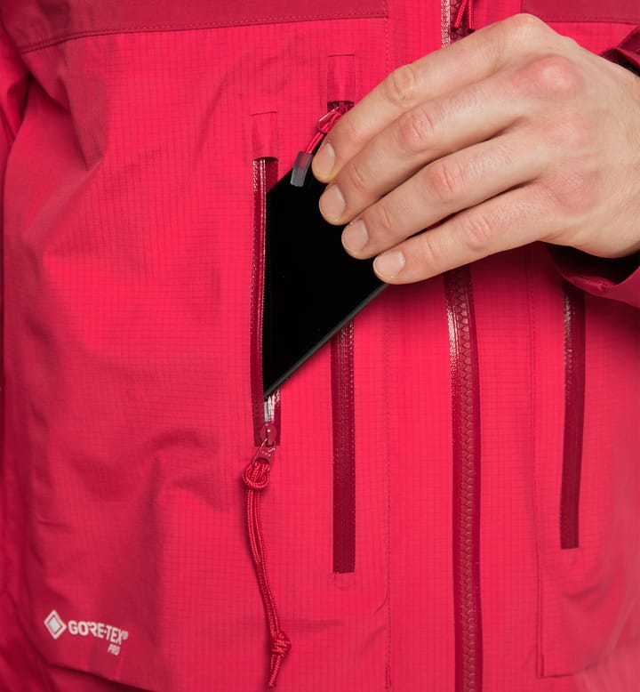 Roc Nordic GTX Pro Jacket Men Scarlet Red/Dala Red