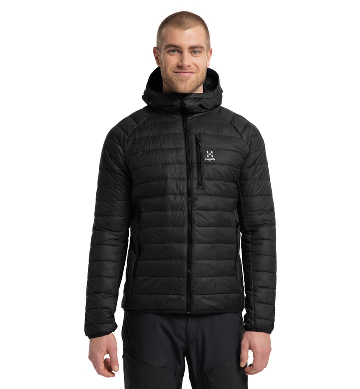 Rapid Mimic Hood Men True Black Solid Rapid Mimic Hood Men True Black Solid