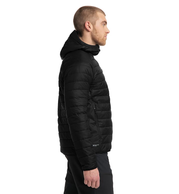 Rapid Mimic Hood Men True Black Solid