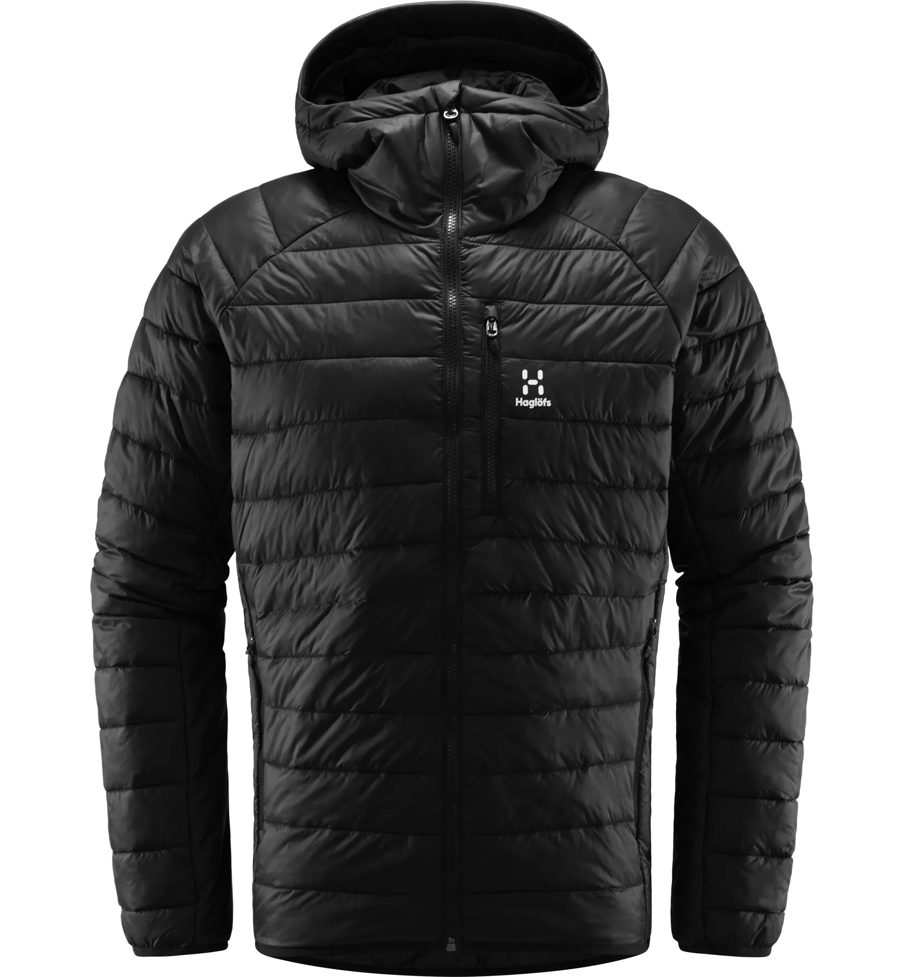 Rapid Mimic Hood Men True Black Solid