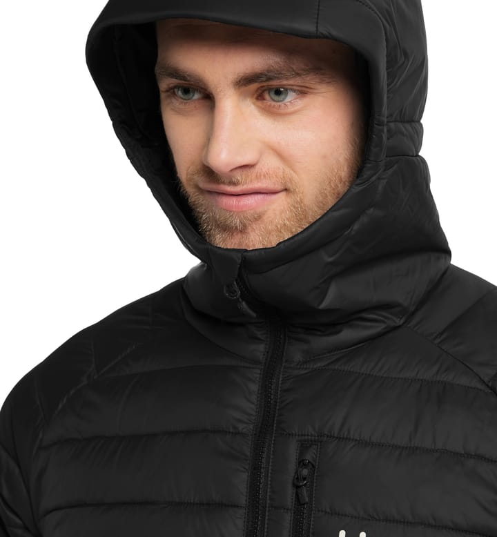 Rapid Mimic Hood Men True Black Solid Rapid Mimic Hood Men True Black Solid