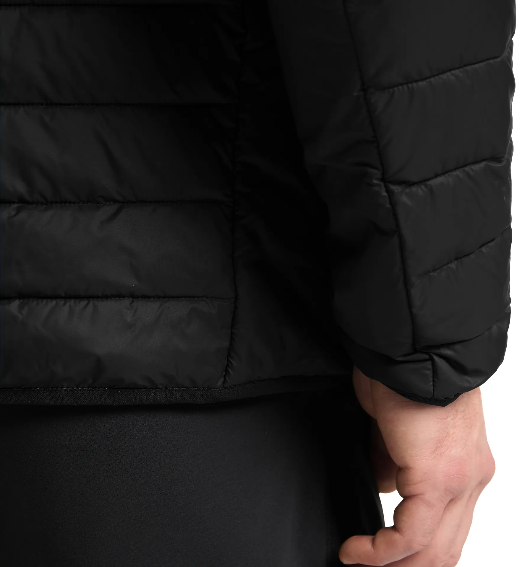 Rapid Mimic Hood Men True Black Solid