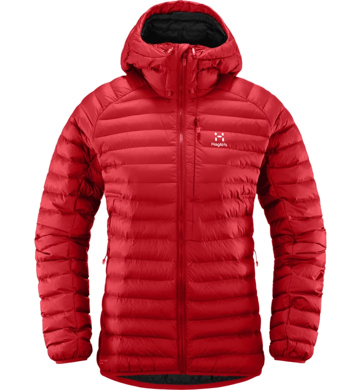 Rapid Mimic Hood Women Hibiscus Red Rapid Mimic Hood Women Hibiscus Red