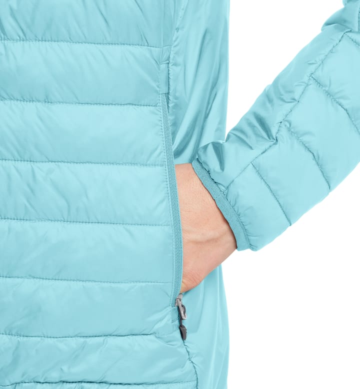 Rapid Mimic Hood Women Frost Blue