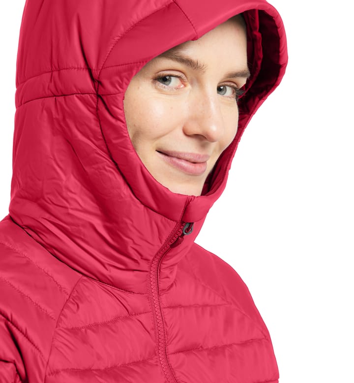 Rapid Mimic Hood Women Dala Red