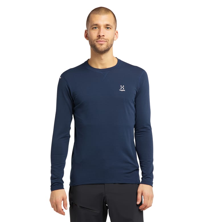 L.I.M Mid Roundneck Men Tarn Blue