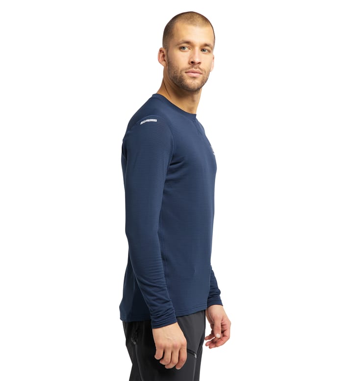 L.I.M Mid Roundneck Men Tarn Blue