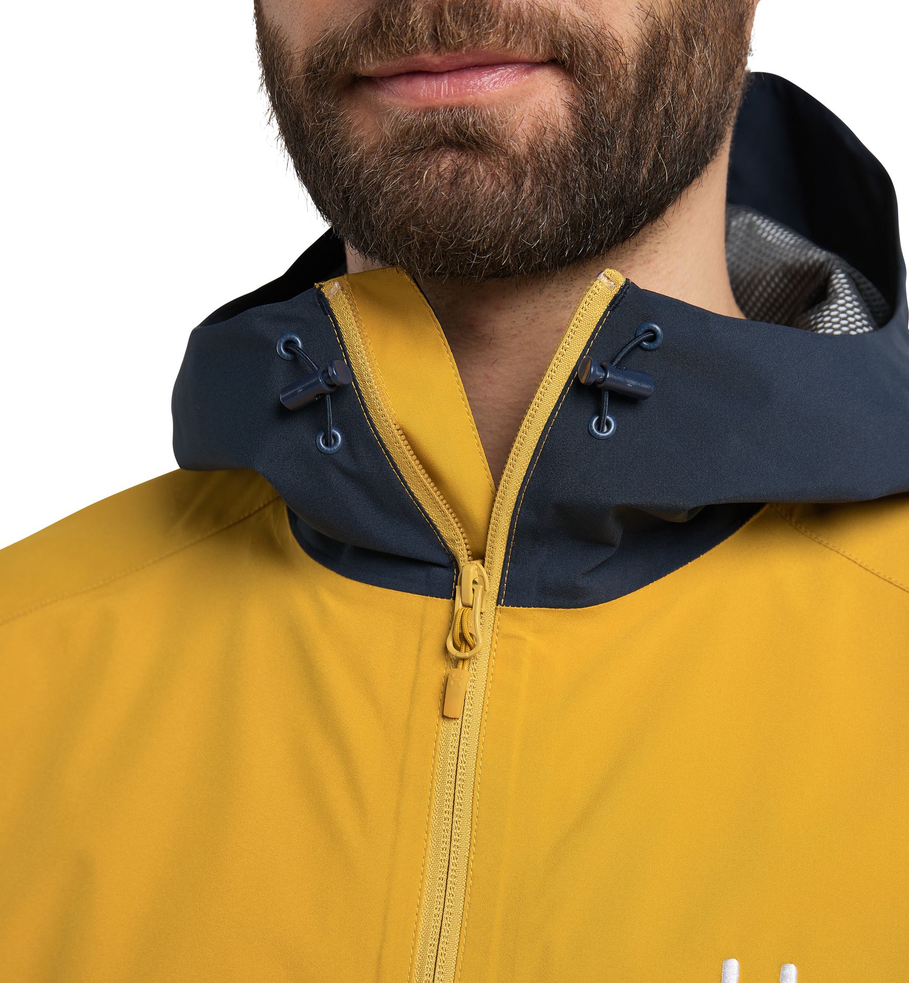 Buteo Jacket Men Autumn Leaves/Tarn Blue