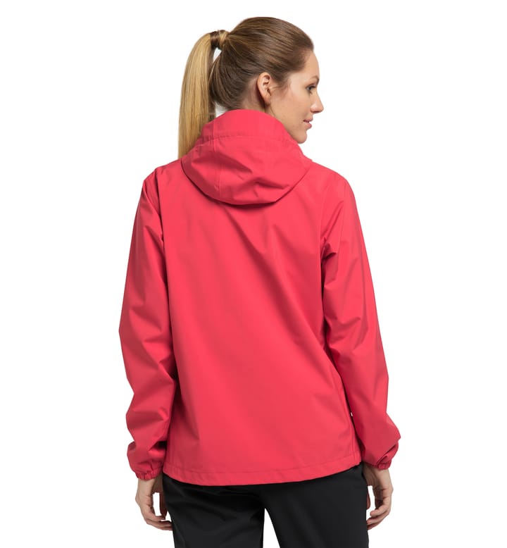 Buteo Jacket Women Hibiscus Red