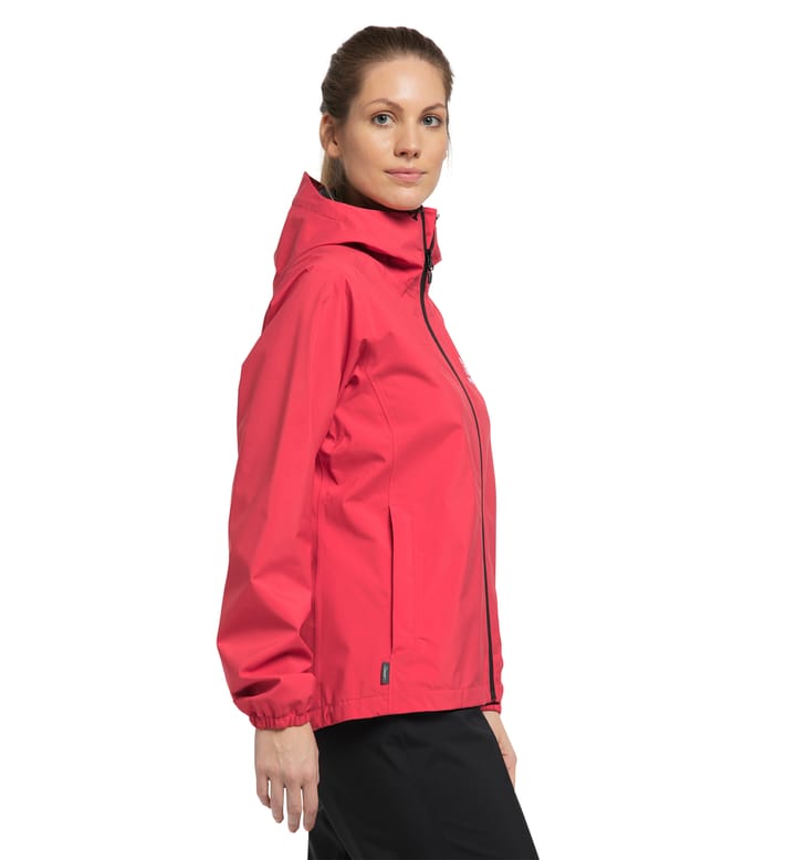 Buteo Jacket Women Hibiscus Red
