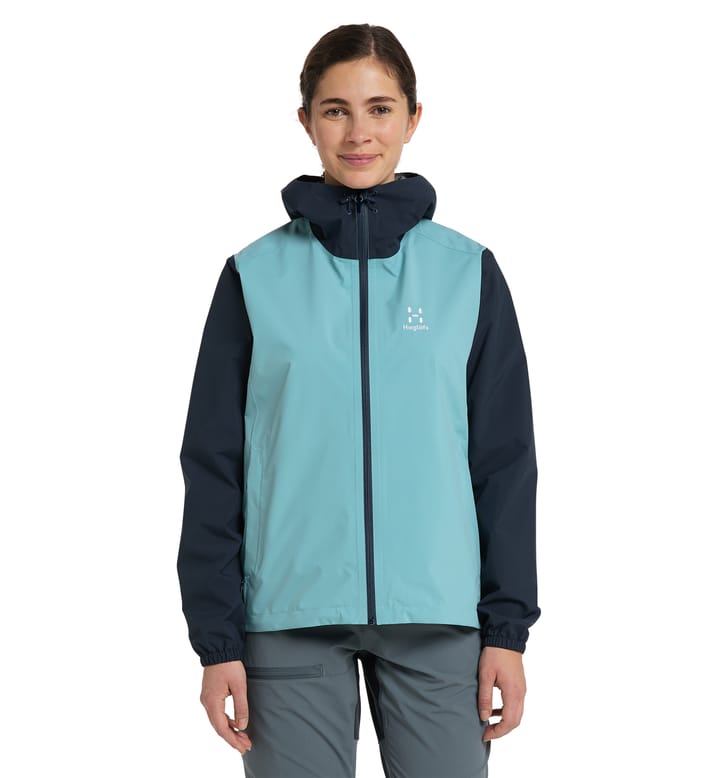 Buteo Jacket Women Frost blue/Tarn blue