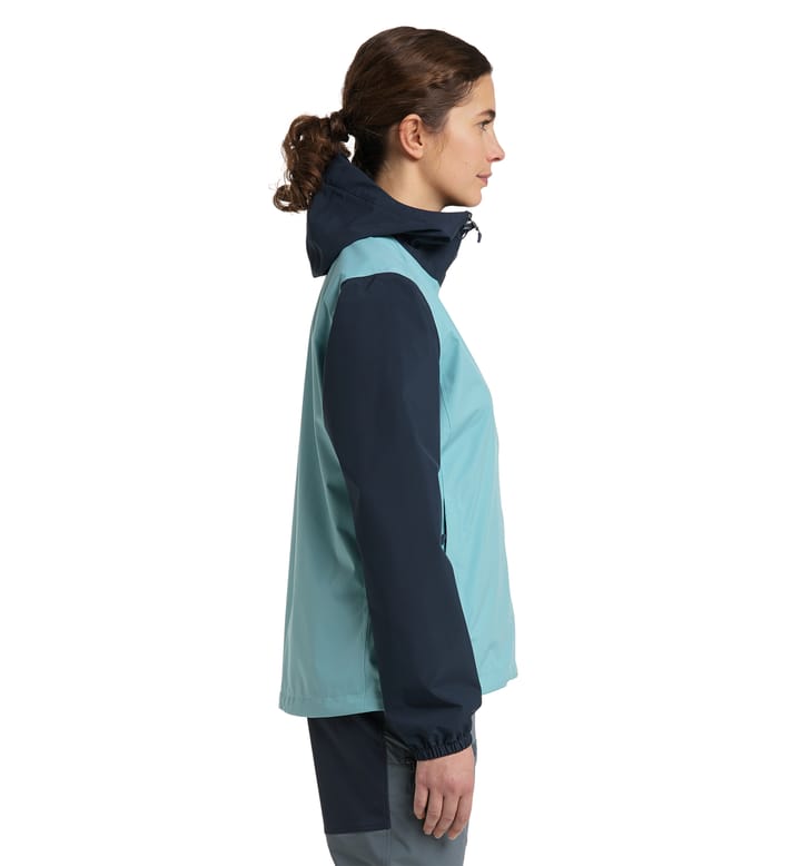 Buteo Jacket Women Frost blue/Tarn blue