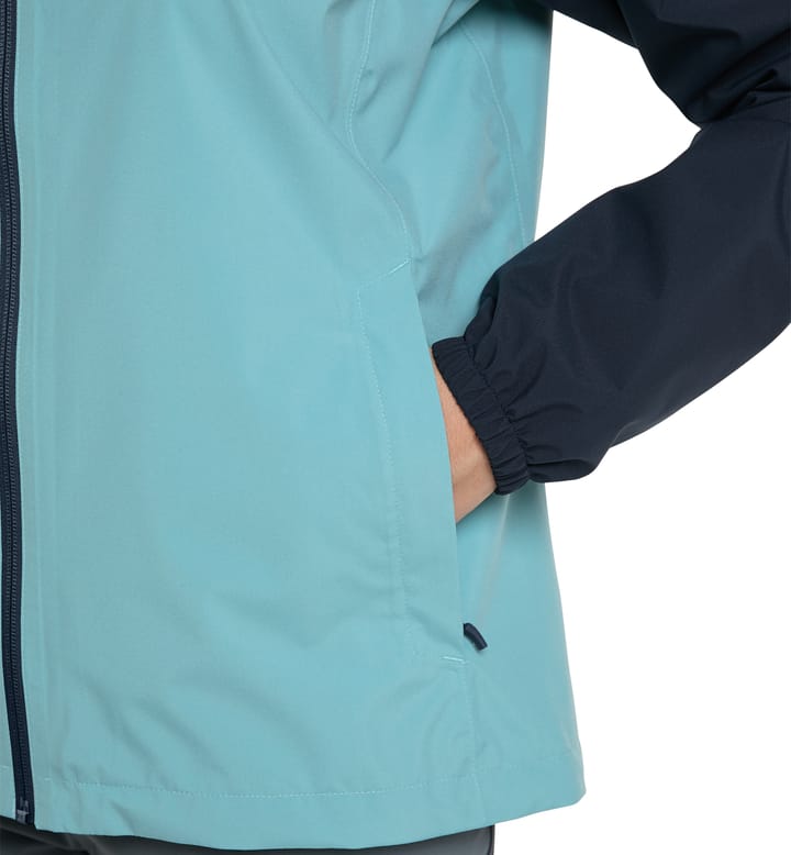 Buteo Jacket Women Frost blue/Tarn blue