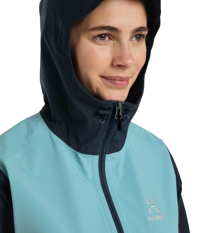 Buteo Jacket Women Frost blue/Tarn blue