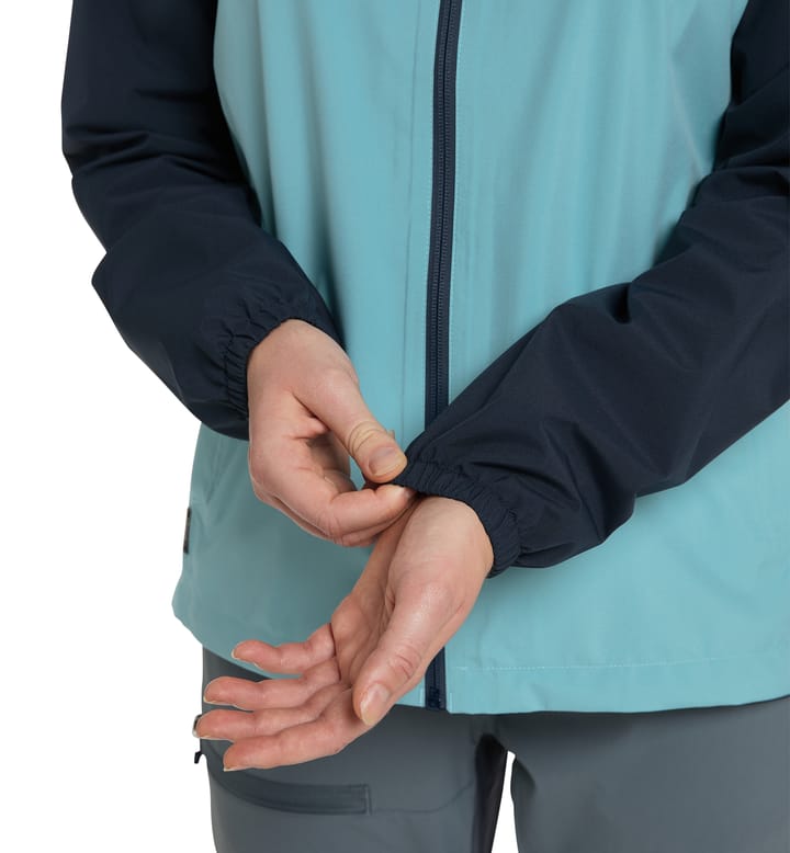 Buteo Jacket Women Frost blue/Tarn blue