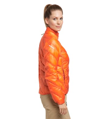 L.I.M Essens Jacket Women Flame Orange