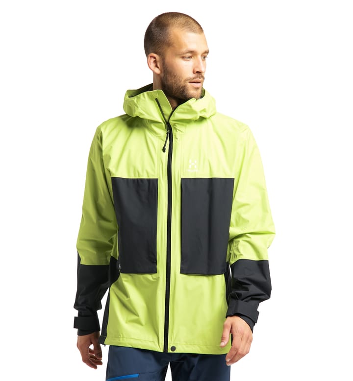 Roc Sheer GTX Jacket Men Sprout Green/True Black