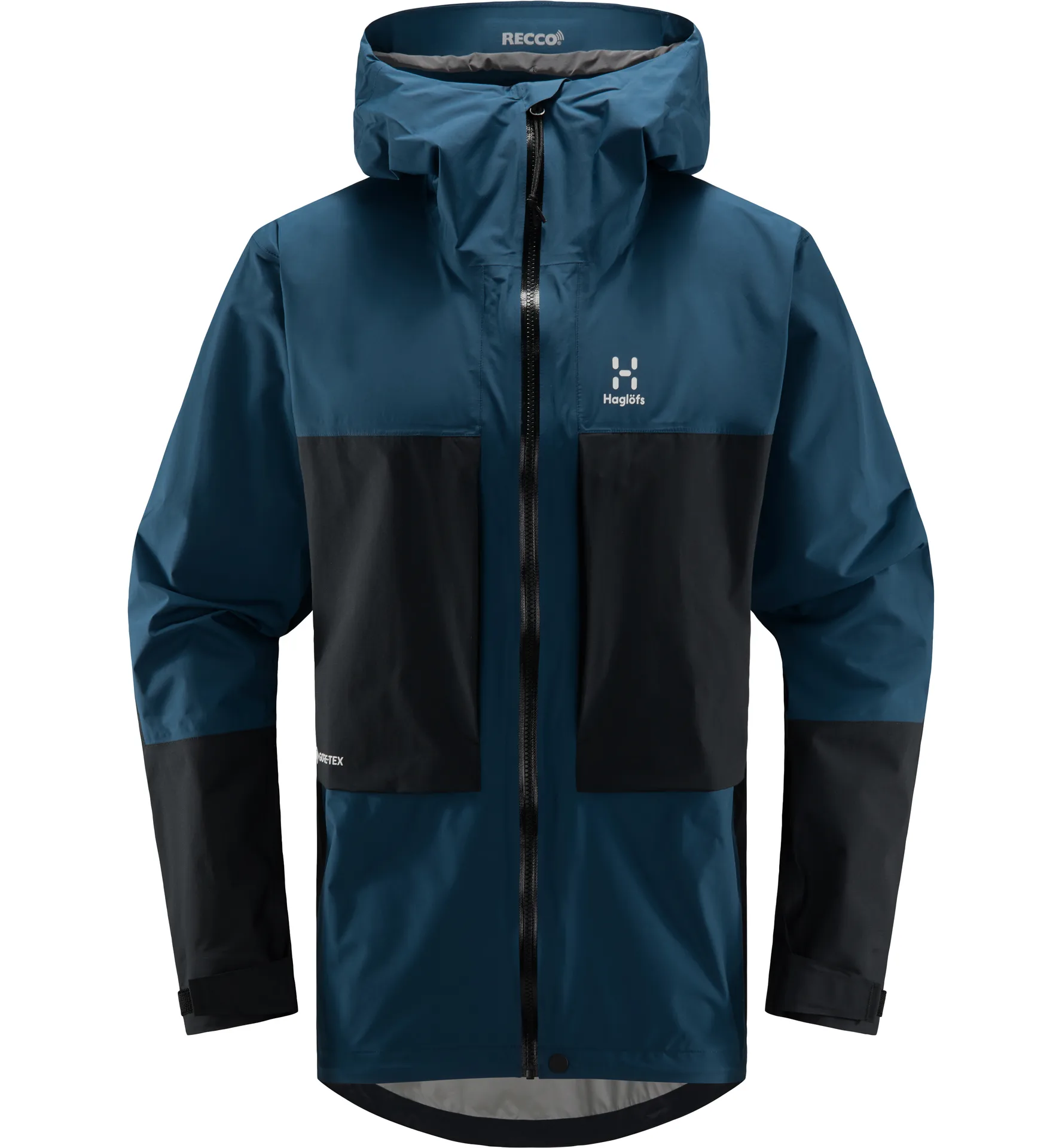 Roc Sheer GTX Jacket Men Dark Ocean/True Black