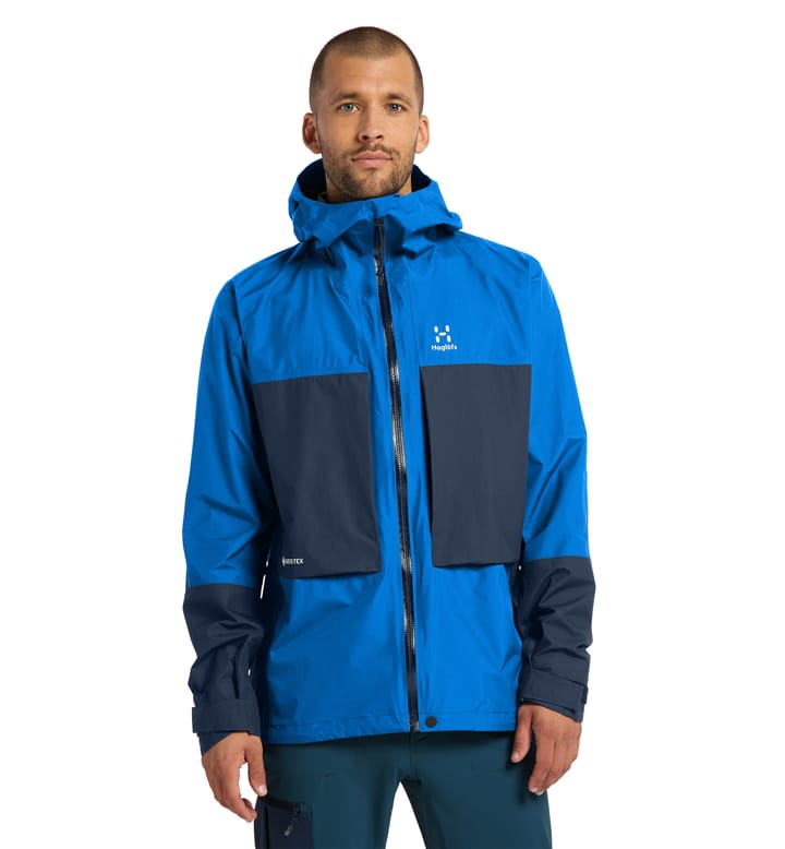 Roc Sheer GTX Jacket Men Storm Blue/Tarn Blue