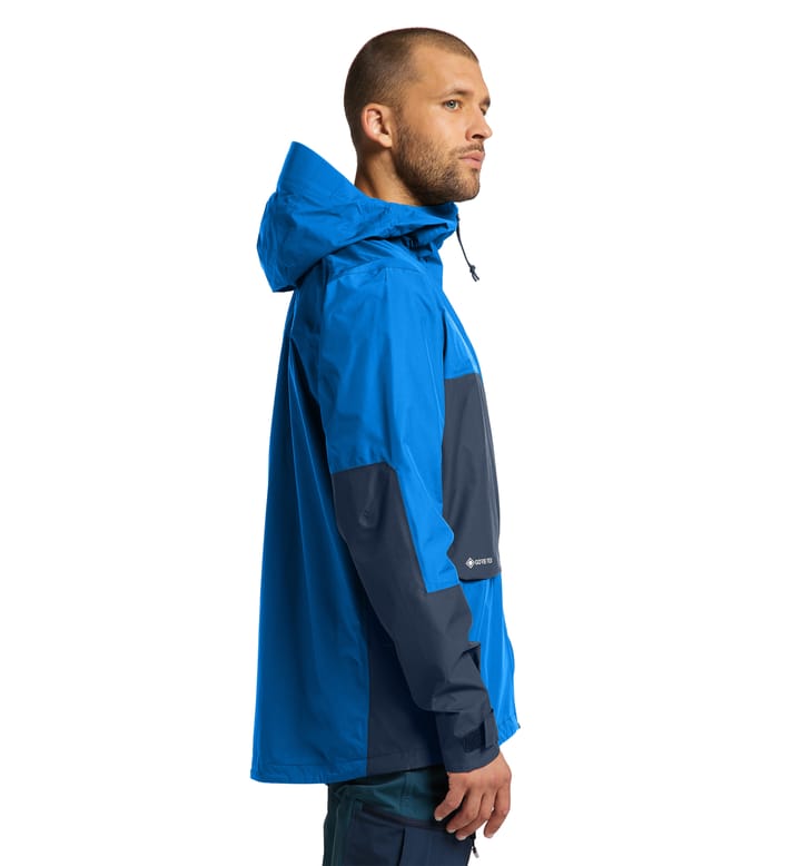 Roc Sheer GTX Jacket Men Storm blue/Tarn blue