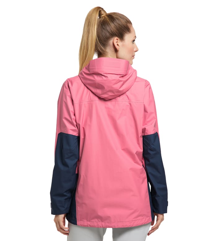Roc Sheer GTX Jacket Women Tulip Pink/Tarn Blue